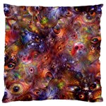 Fantasy Surreal Animals Psychedelic Pattern Large Cushion Case (Two Sides) Back