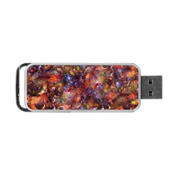 Fantasy Surreal Animals Psychedelic Pattern Portable Usb Flash (two Sides) by danenraven