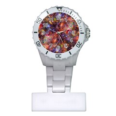 Fantasy Surreal Animals Psychedelic Pattern Plastic Nurses Watch