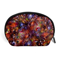 Fantasy Surreal Animals Psychedelic Pattern Accessory Pouch (Large)