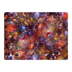 Fantasy Surreal Animals Psychedelic Pattern Double Sided Flano Blanket (Mini) 