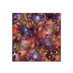 Fantasy Surreal Animals Psychedelic Pattern Satin Bandana Scarf 22  x 22 