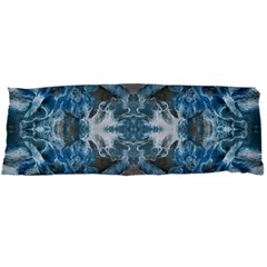 Turquoise Symmetry Body Pillow Case Dakimakura (two Sides) by kaleidomarblingart