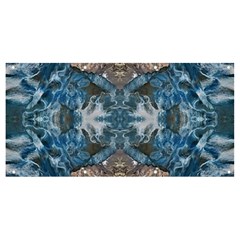 Turquoise Symmetry Banner And Sign 8  X 4 