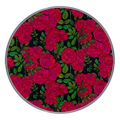 Seamless-pattern-with-colorful-bush-roses Wireless Charger by BangZart