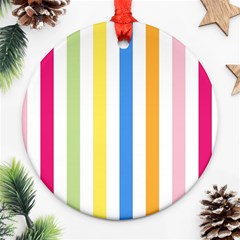 Stripes-g9dd87c8aa 1280 Ornament (round) by Smaples