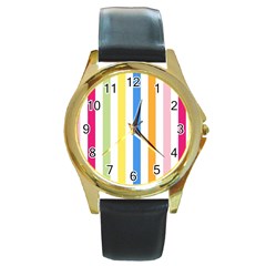 Stripes-g9dd87c8aa 1280 Round Gold Metal Watch