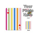 Stripes-g9dd87c8aa 1280 Playing Cards 54 Designs (Mini) Front - Heart7