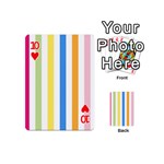 Stripes-g9dd87c8aa 1280 Playing Cards 54 Designs (Mini) Front - Heart10