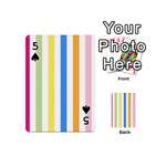 Stripes-g9dd87c8aa 1280 Playing Cards 54 Designs (Mini) Front - Spade5