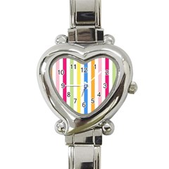 Stripes-g9dd87c8aa 1280 Heart Italian Charm Watch by Smaples