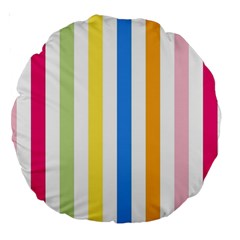 Stripes-g9dd87c8aa 1280 Large 18  Premium Round Cushions by Smaples