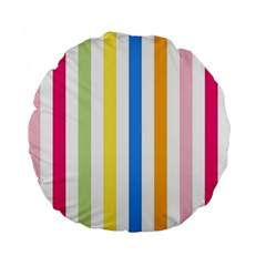 Stripes-g9dd87c8aa 1280 Standard 15  Premium Flano Round Cushions by Smaples