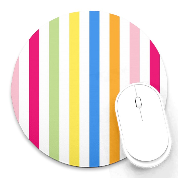 Stripes-g9dd87c8aa 1280 Round Mousepad