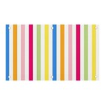 Striped Banner and Sign 5  x 3  Front