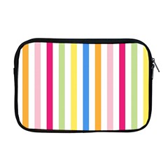 Striped Apple MacBook Pro 17  Zipper Case