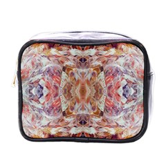 Pastels Kaleidoscope Mini Toiletries Bag (one Side) by kaleidomarblingart