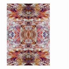 Pastels Kaleidoscope Small Garden Flag (two Sides) by kaleidomarblingart