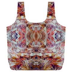 Pastels Kaleidoscope Full Print Recycle Bag (xxxl) by kaleidomarblingart