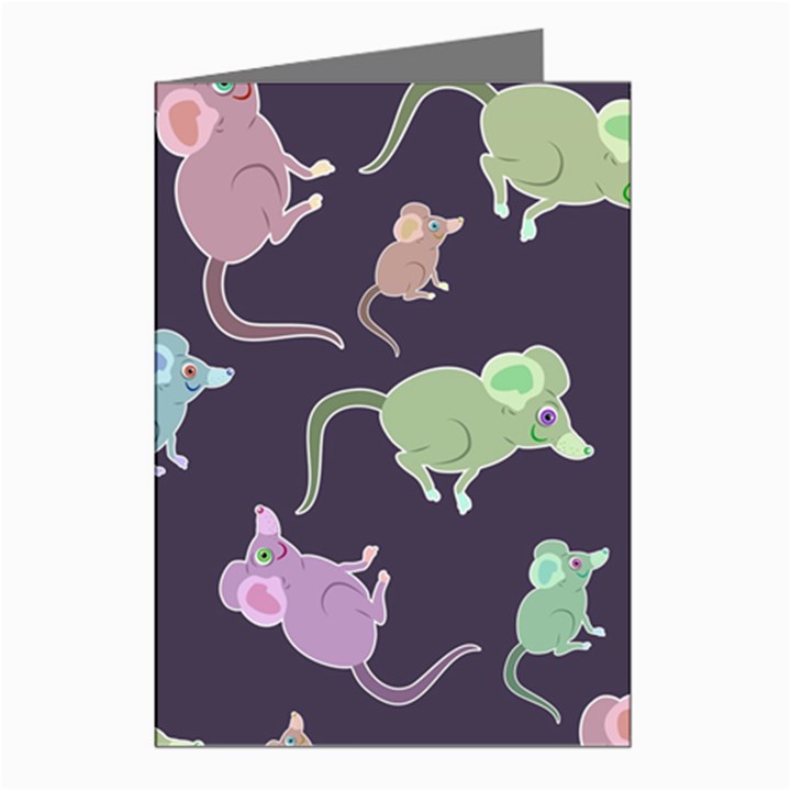 Animals Mouse Cartoon Greeting Cards (Pkg of 8)