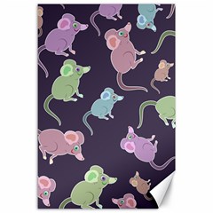 Animals Mouse Cartoon Canvas 24  X 36  by artworkshop