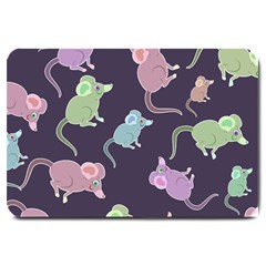 Animals Mouse Cartoon Large Doormat by artworkshop