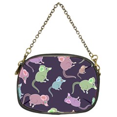 Animals Mouse Cartoon Chain Purse (two Sides) by artworkshop