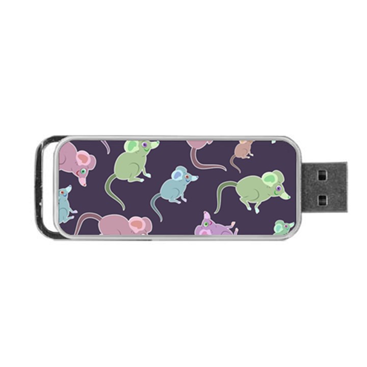 Animals Mouse Cartoon Portable USB Flash (One Side)