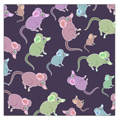 Animals Mouse Cartoon Square Satin Scarf (36  X 36 ) by artworkshop