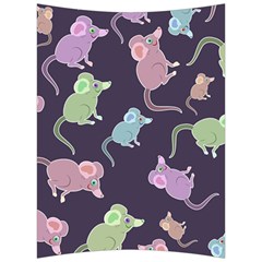 Animals Mouse Cartoon Back Support Cushion by artworkshop