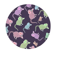 Animals Mouse Cartoon Mini Round Pill Box (pack Of 5) by artworkshop