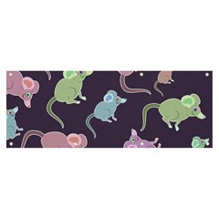 Animals Mouse Cartoon Banner And Sign 8  X 3  by artworkshop