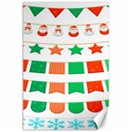 Christmas Bunting Banners Canvas 24  x 36  23.35 x34.74  Canvas - 1