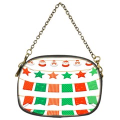 Christmas Bunting Banners Chain Purse (one Side) by artworkshop