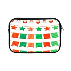 Christmas Bunting Banners Apple Ipad Mini Zipper Cases by artworkshop