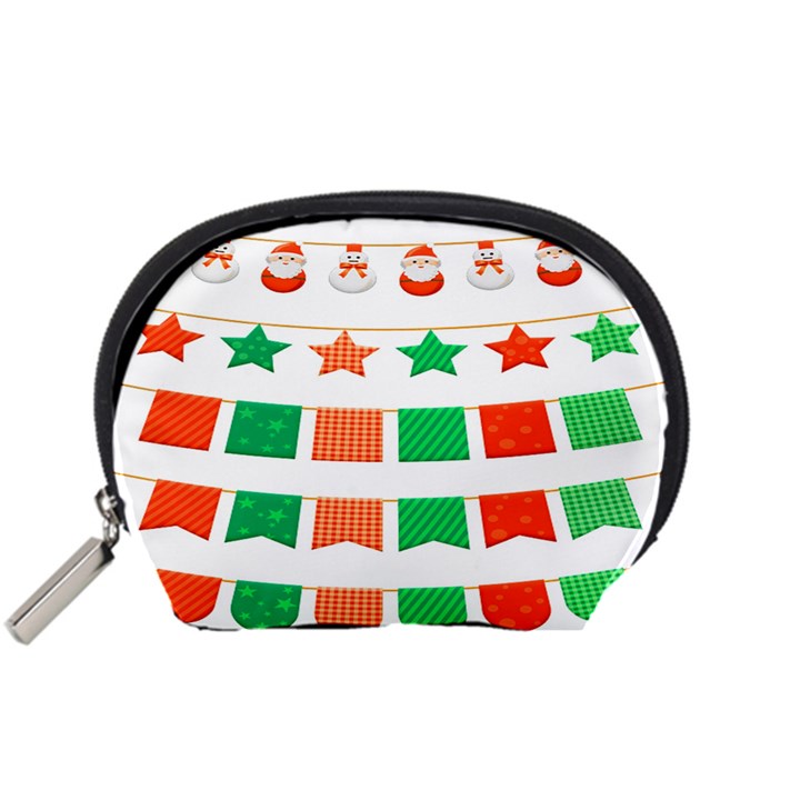 Christmas Bunting Banners Accessory Pouch (Small)