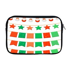 Christmas Bunting Banners Apple Macbook Pro 17  Zipper Case by artworkshop