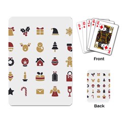 Christmas Symbols Playing Cards Single Design (rectangle) by artworkshop