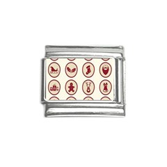 Christmas Winter Symbols Italian Charm (9mm)