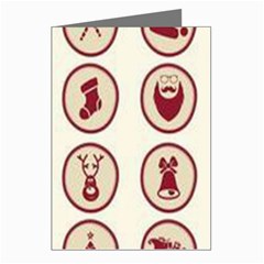 Christmas Winter Symbols Greeting Cards (pkg Of 8) by artworkshop