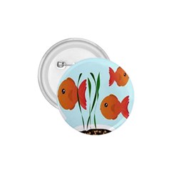 Fishbowl Fish Goldfish Water 1 75  Buttons by artworkshop