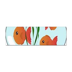 Fishbowl Fish Goldfish Water Sticker Bumper (10 Pack) by artworkshop