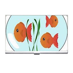 Fishbowl Fish Goldfish Water Business Card Holder by artworkshop