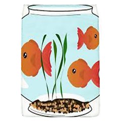 Fishbowl Fish Goldfish Water Removable Flap Cover (l) by artworkshop