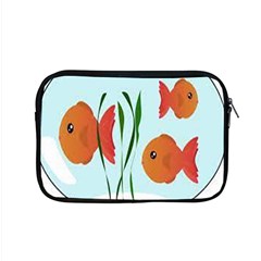 Fishbowl Fish Goldfish Water Apple Macbook Pro 15  Zipper Case by artworkshop