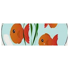 Fishbowl Fish Goldfish Water Banner And Sign 9  X 3  by artworkshop