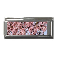 Japanese Sakura Background Superlink Italian Charm (9mm) by artworkshop