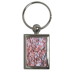 Japanese Sakura Background Key Chain (rectangle) by artworkshop