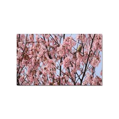 Japanese Sakura Background Sticker (rectangular) by artworkshop