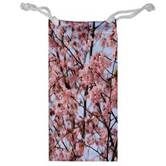 Japanese Sakura Background Jewelry Bag by artworkshop